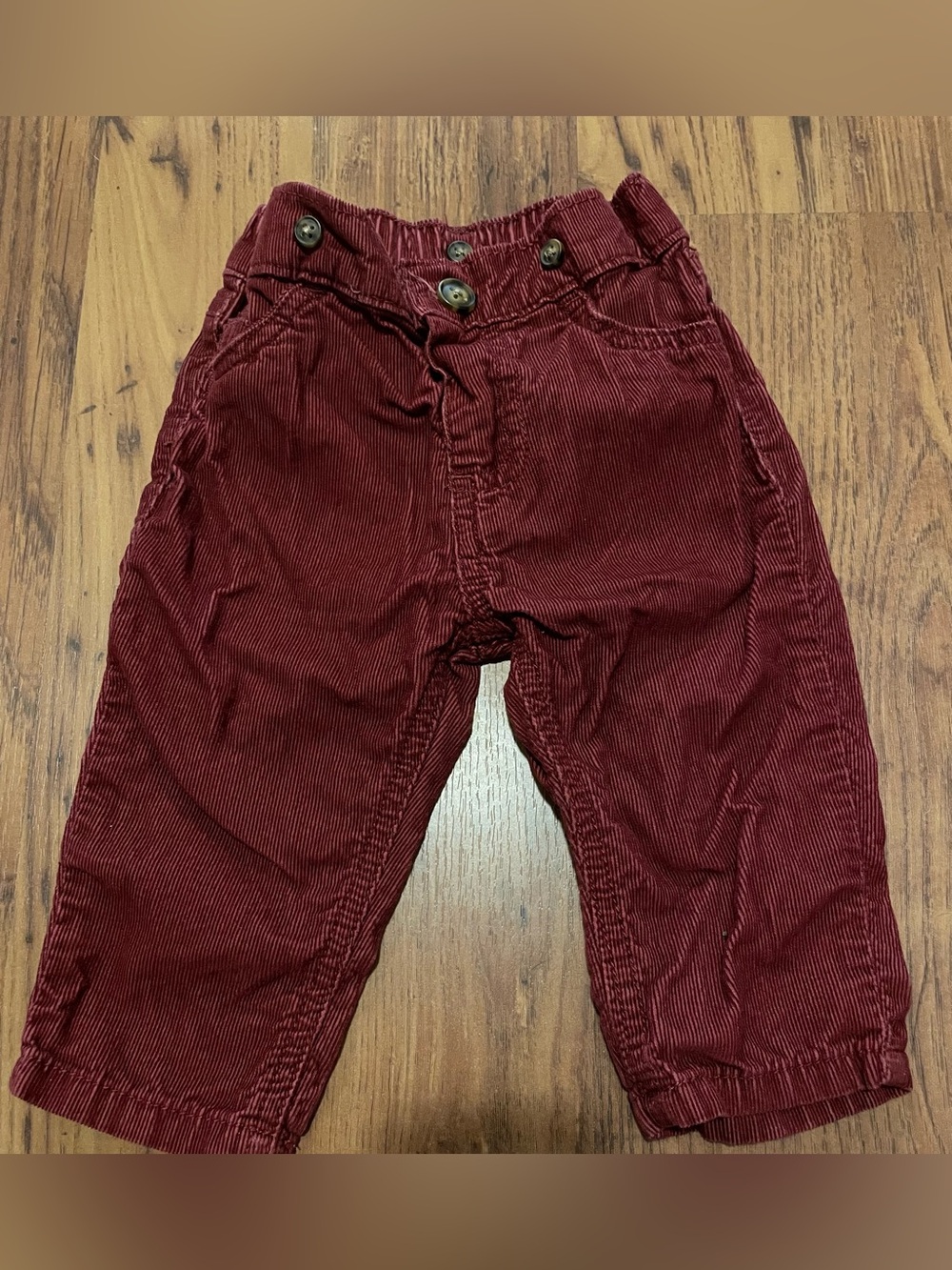 Carter's Burgundy Corduroy Pull-On Pants